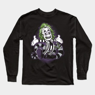 Vintage Cartoon - Creepy Cute Goth - It's Showtime! Long Sleeve T-Shirt